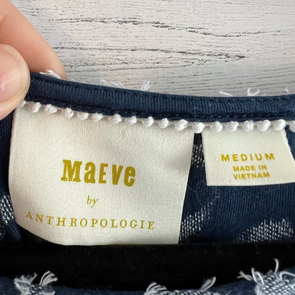 Maeve Lisanne Textured Dot Sleeveless Pocket Dress Size M - Picture 3 of 8